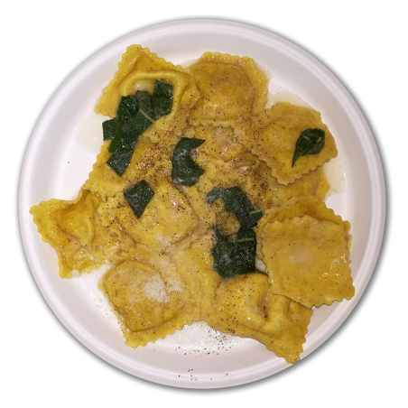 Tortelli burro e salvia (farina BIO molino Pranzani) 13 AGOSTO